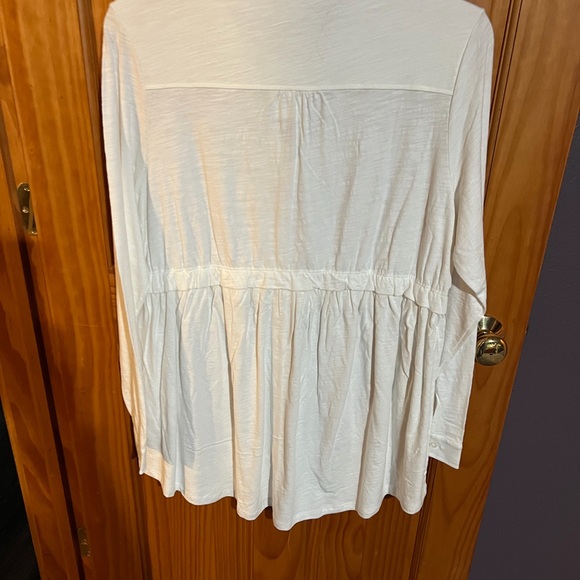 Peruvian Connection White Button-Down Shirt - XL - Picture 2 of 2